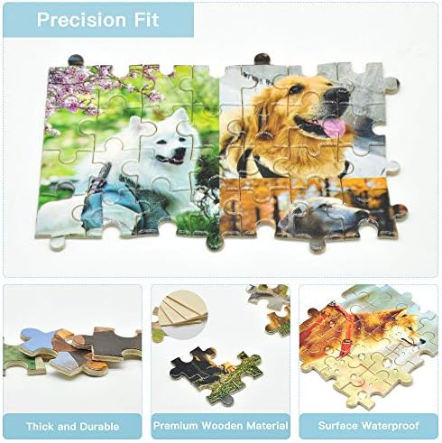 Sudopo Qeho 1000 Darab Puzzle Felnőtt Kutya, Kutya, Fa Kirakós játékok a Felnőttek - HD Kép Prémium Minőségű