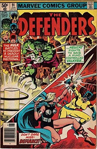 Védők, Az 91 (Újságos) VF ; Marvel képregény | Hulk Valkűr vs Hellcat