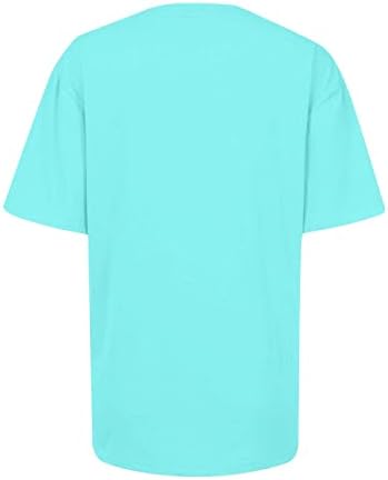 Szent patrik Szerencsés T-Shirt Ír Maximum 2023 Rövid Ujjú Általános Póló Kerek Nyakkivágás Sportos Női