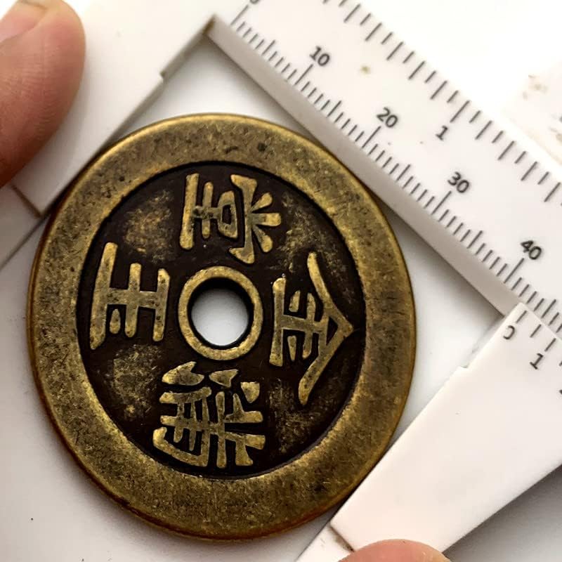 Kínai Üreges Érmék Tölteni Hosszú Élet Gazdag Réz Régi, Antik Bronz Érem Gyűjtemény Érmék Megkönnyebbülés