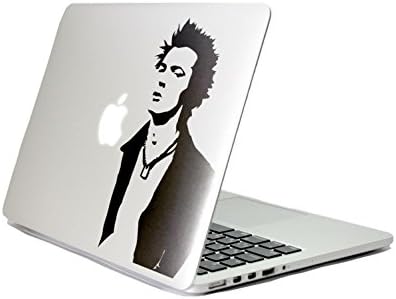 WOLFING MacBook Matrica Művészeti Matrica Bőr Matrica BRIT Punk Fekete 13 Hüvelykes 351