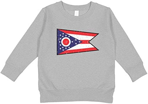 Amdesco Állami Zászló Ohio Kisgyermek Pulóver
