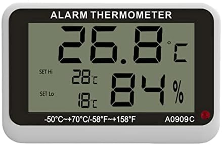 Páratartalom Beltéri Hőmérő Páratartalom-Mérő Szoba Hőmérő Riasztás Hőmérséklet Páratartalom Monitor Otthoni