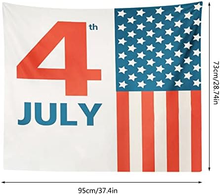 Amerikai Zászló Hazafias Fotó Háttér Ruhával Függetlenség Napja Parti Dekoráció Parti Dekoráció Készlet