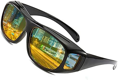 SHEEN KELLY Polarizált UV400 éjjellátó Szemüveg Illik Át Kapható Szemüvegek Wrap Jelszó Napszemüveg Vezetés