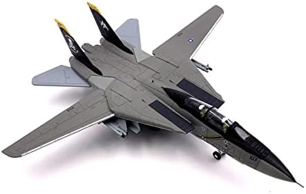 Másolás Repülőgép Modell 1/100 az F-14-es Harcos Tomcat Jolly Roger Század Boeing Katonai Rakéta Bombázó